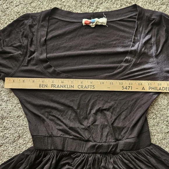 Free People Beach Wide Leg Rosebowl Jumpsuit Black Size Medium - Picture 8 of 12